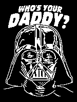 Darth Vader - Who's Your Daddy (twin / throw)