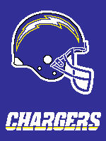 Load image into Gallery viewer, Los Angeles Chargers Helmet (twin / throw)

