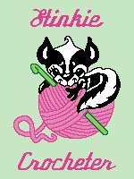 Load image into Gallery viewer, Stinkie Crocheter (twin / throw)
