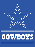 Dallas Cowboys Star (twin / throw)