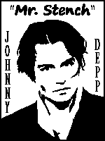 Johnny Depp (twin / throw)