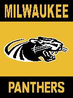 Load image into Gallery viewer, Milwaukee Panthers (twin / throw)
